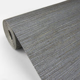 Shandong Slate Grasscloth Wallpaper - A-Street Prints 2829-80085