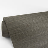 Ming Taupe Grasscloth Wallpaper with Traditional Texture Pattern - A-Street Prints 2829-80087