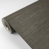 Ming Taupe Grasscloth Wallpaper with Traditional Texture Pattern - A-Street Prints 2829-80087