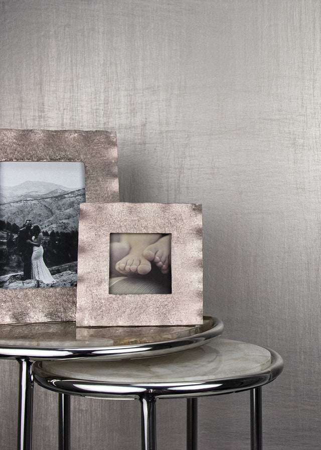 Lustre Champagne Silk Weave Wallpaper with Metallic Faux Silk Texture - A-Street Prints 2829-82002