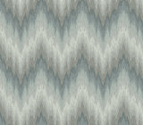 Whistler Slate Ikat Texture Wallpaper with Modern Geometric Ikat Linen Look - A-Street Prints 2829-82006
