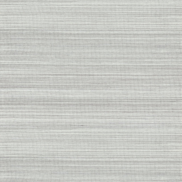 Zoysia Platinum Grasscloth Wallpaper with Textured Horizontal Fiber Pattern - A-Street Prints 2829-82022SAM