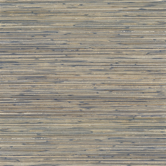 Ranong Champagne Grasscloth Wallpaper with Textured Woven Pattern - A-Street Prints 2829-82041