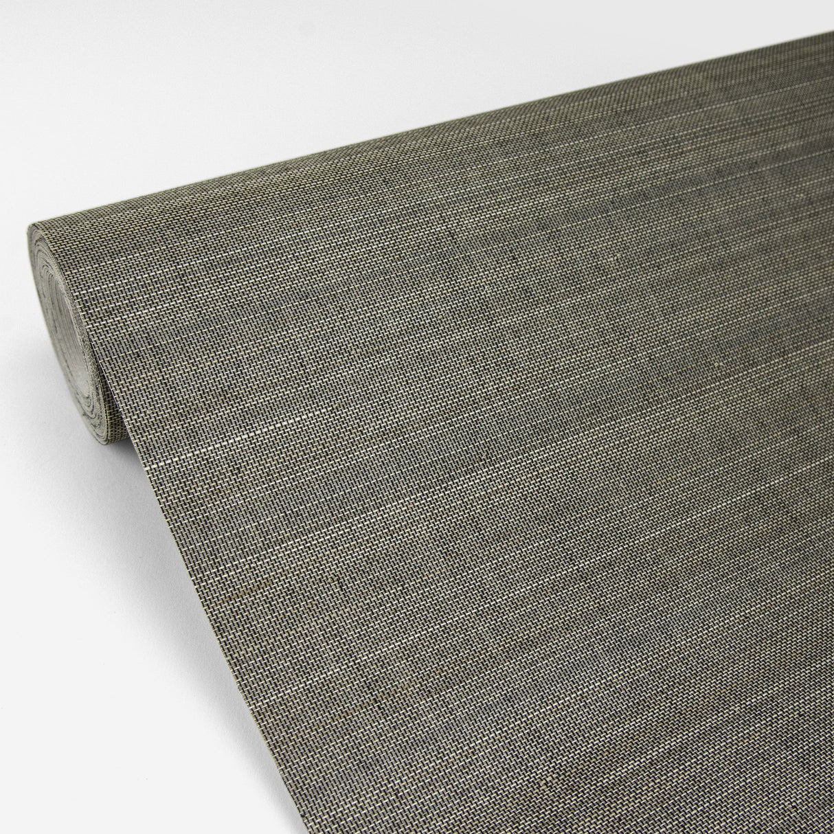 Tiemao Brown Abaca Grasscloth Wallpaper with Metallic Texture Pattern - A-Street Prints 2829-82044
