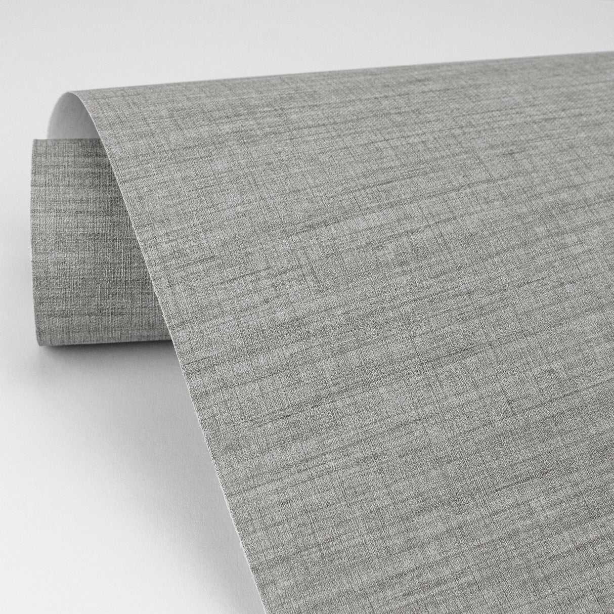 Essence Grey Linen Texture Wallpaper with Fabric & Woven Textures Pattern - A-Street Prints 2829-82051