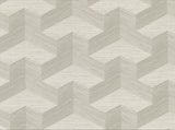 Y Knot Light Grey Geometric Texture Wallpaper with Modern Geometric Pattern - A-Street Prints 2829-82053