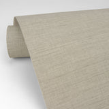 Essence Beige Linen Texture Wallpaper with Faux Linen Effect - A-Street Prints 2829-82056