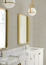 In The Loop Neutral Faux Grasscloth Textured Wallpaper - A-Street Prints 2829-82059