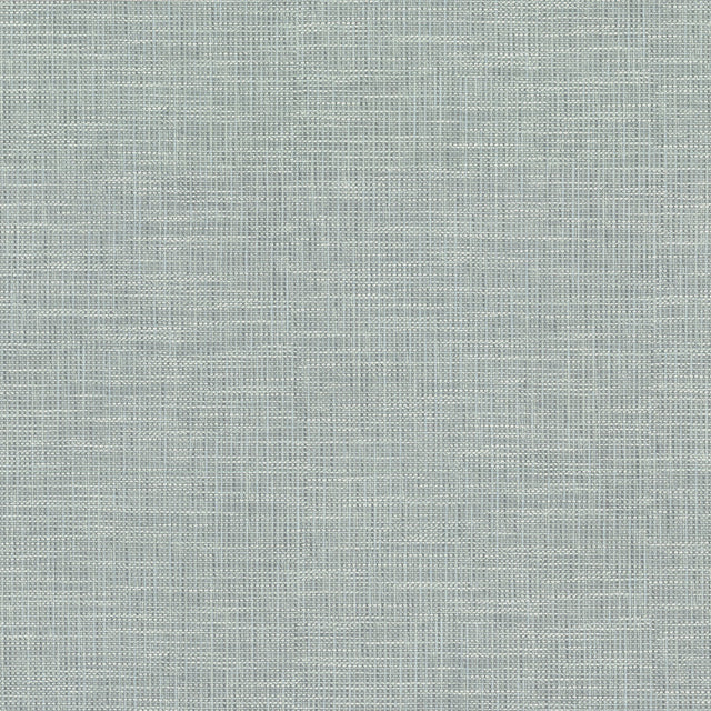 In The Loop Sage Faux Grasscloth Textured Wallpaper with Traditional Faux Effects Pattern - A?Street Prints 2829-82060