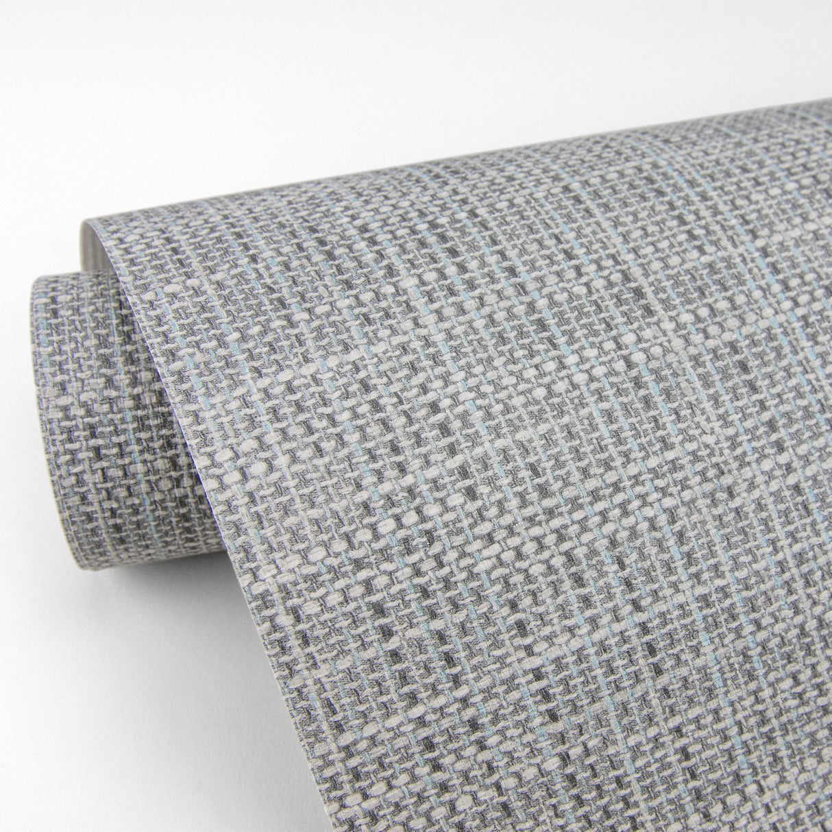 In The Loop Multicolor Faux Grasscloth Wallpaper with Traditional Faux Effects Pattern - Brewster 2829-82065