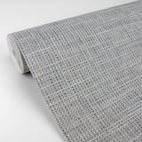 In The Loop Multicolor Faux Grasscloth Wallpaper with Traditional Faux Effects Pattern - Brewster 2829-82065