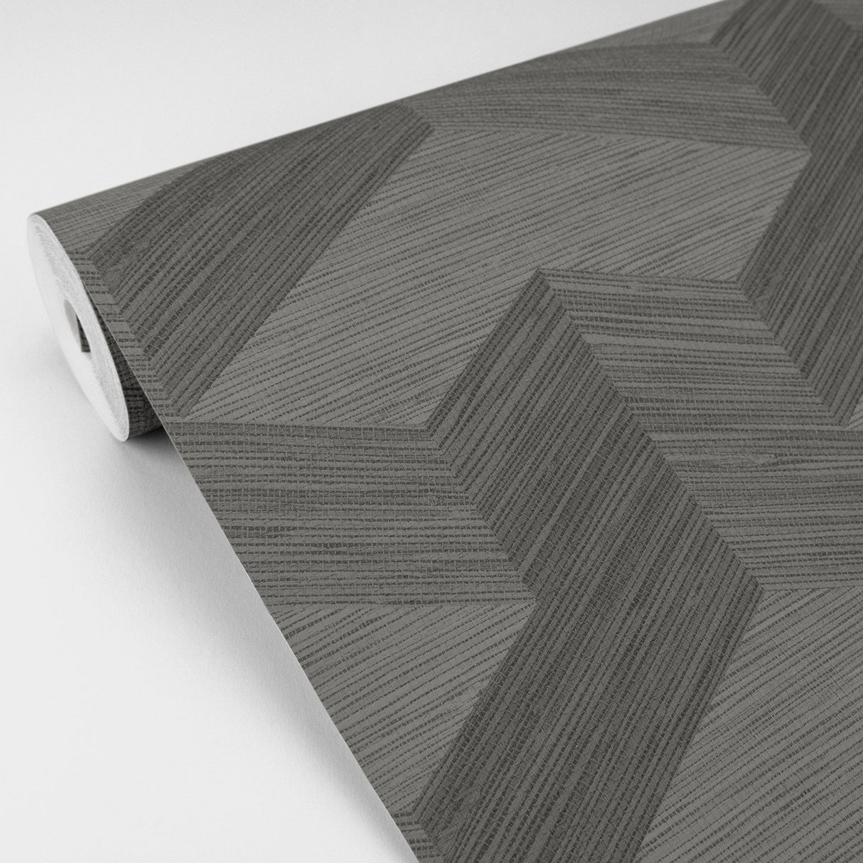 Y Knot Grey Geometric Texture Wallpaper with Modern Geometric Pattern - A-Street Prints 2829-82067