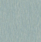 Raffia Aqua Faux Grasscloth Wallpaper Aqua - 2861-25420