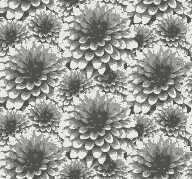 Umbra Charcoal Floral Wallpaper