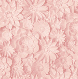 Dacre Pink Floral Wallpaper with 3D-Effect Flowers - Fine Decor 2900-42555