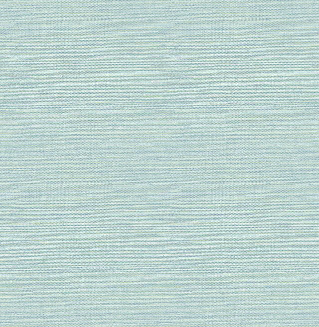 Agave Mint Faux Grasscloth Wallpaper in Mint Faux Grasscloth Pattern - Brewster 2902-24282