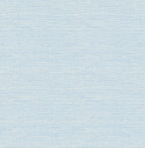 Agave Blue Faux Grasscloth Wallpaper with Graphics Traditional Style - 2902-24283