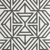 Helios Taupe Geometric Wallpaper with Abstract Feature Wall Pattern - A-Street Prints 2902-87331