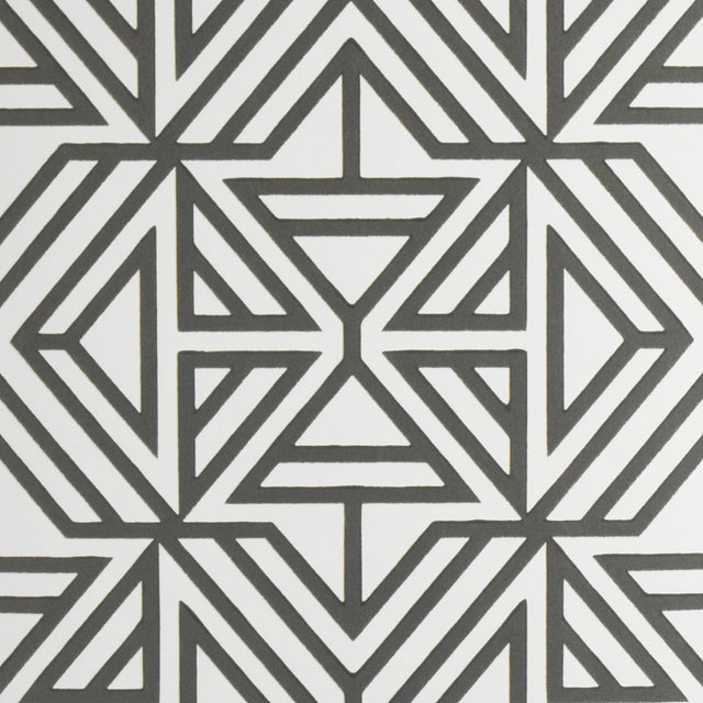 Helios Taupe Geometric Wallpaper with Abstract Feature Wall Pattern - A-Street Prints 2902-87331
