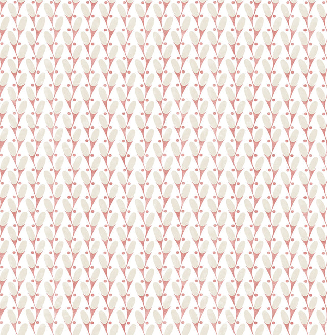 Landon Pink Abstract Geometric Wallpaper with Retro Eclectic Motif - A-Street Prints 2903-25815