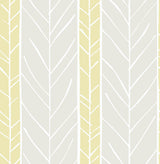 Lottie Yellow Stripe Wallpaper with Eclectic Stripes Pattern - A-Street Prints 2903-25818