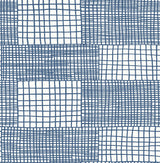Maxwell Blue Geometric Wallpaper with Modern Abstract Grid Pattern - A-Street Prints 2903-25822