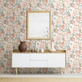 Orla Rose Floral Wallpaper Rose with Watercolor Floral Kids Style - A-Street Prints 2903-25838