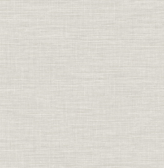 Exhale Light Grey Faux Grasscloth Wallpaper with Traditional Graphic Pattern - A-Street Prints 2903-25851
