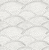 Bennett Charcoal Dotted Scallop Wallpaper with Eclectic Geometric Pattern - A?Street Prints 2903-25870