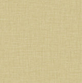 Jocelyn Yellow Faux Linen Wallpaper with Fabric & Woven Texture - A-Street Prints 2903-25871