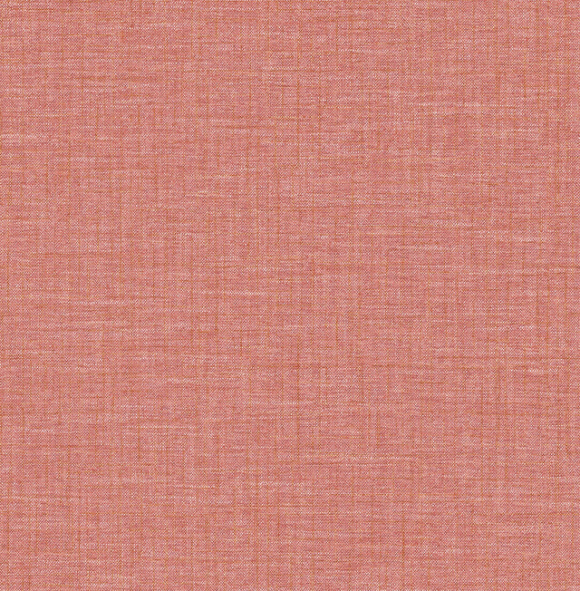 Jocelyn Pink Faux Linen Wallpaper with Fabric & Woven Texture - A?Street Prints 2903-25872