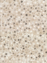 Cosima Beige Miniature Floral Wallpaper with Botanical Flowers Pattern, Kitchen & Bath Style - Brewster 2904-00203