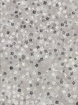 Cosima Grey Miniature Floral Wallpaper with Botanical Flowers Pattern, Kitchen & Bath - Brewster 2904-00207