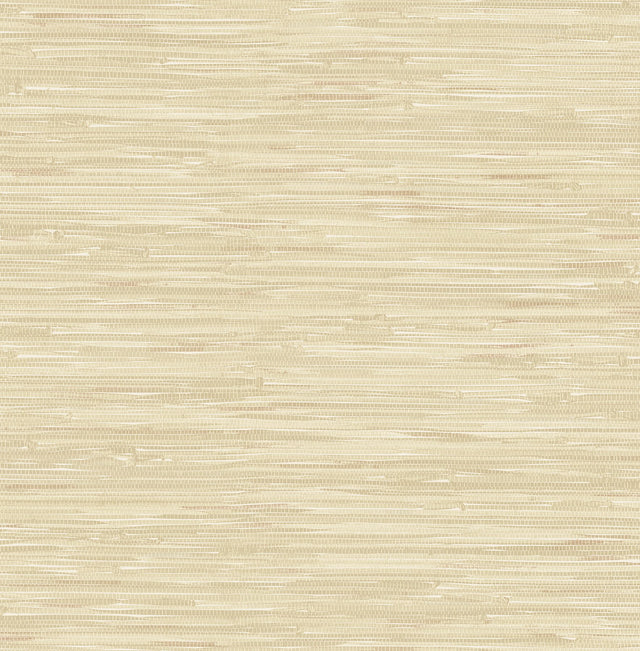 Natalie Wheat Weave Texture Wallpaper in Faux Grasscloth Pattern, Kitchen & Bath - Brewster 2904-22267