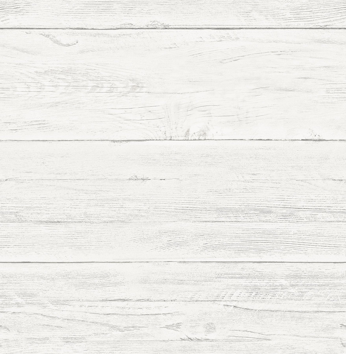 Adair White Shiplap Wallpaper with Wood Shiplap Graphic - Brewster 2904-22307SAM