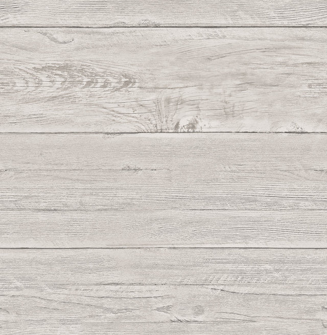 Adair Dove Shiplap Wallpaper with Wood Shiplap Graphic - Brewster 2904-22323