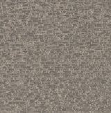 Belvedere Taupe Faux Slate Wallpaper with Textured Stone Look - Brewster 2908-24919