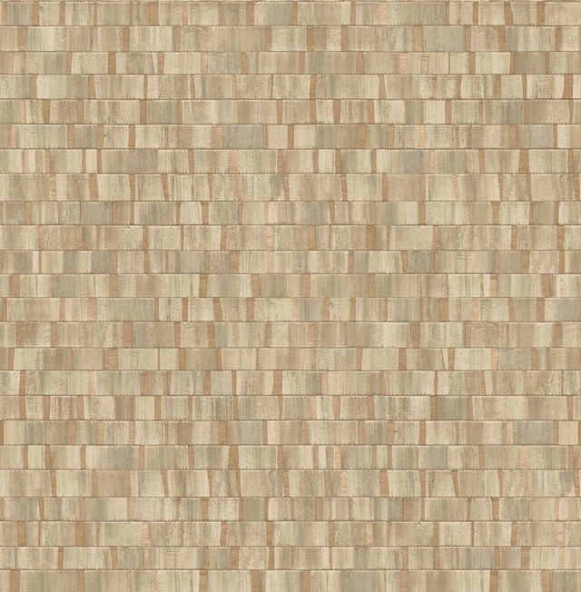 Dobby Copper Geometric Textured Wallpaper with Raised Ink Pattern - A?Street Prints 2908-24927