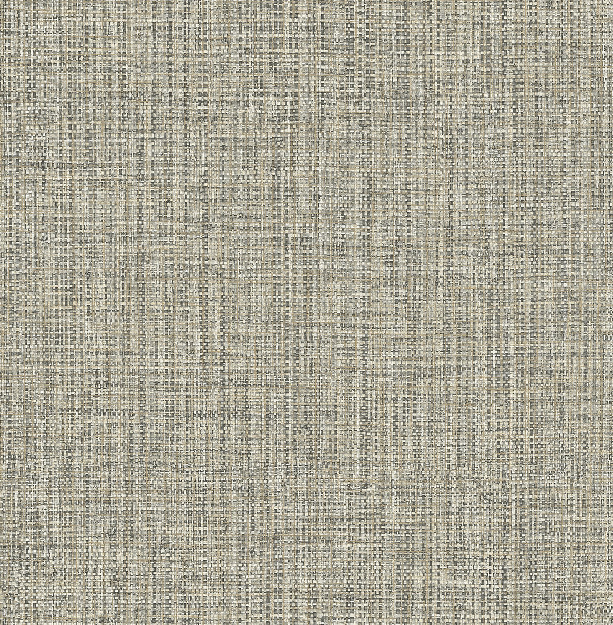 Rattan Coffee Woven Wallpaper with Faux Grasscloth Texture - A-Street Prints 2908-24941