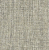 Rattan Coffee Woven Wallpaper with Faux Grasscloth Texture - A-Street Prints 2908-24941