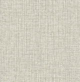 Rattan Off White Woven Wallpaper with Faux Grasscloth Texture - A-Street Prints 2908-24942