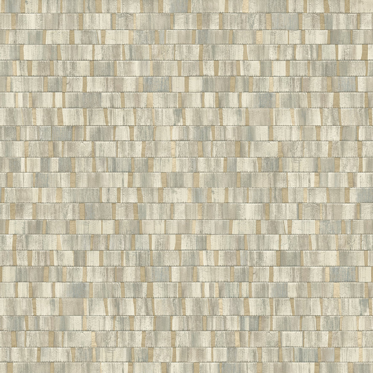 Dobby Gold Geometric Wallpaper with Textured Abstract Rectangle Motif ...