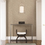 Gallerie Beige Geometric Wood Wallpaper with Raised Ink Modern Geometric Pattern - A-Street Prints 2908-25328