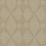 Intrinsic Light Brown Geometric Wood Wallpaper with Modern Geometric Wood Pattern - A-Street Prints 2908-25330