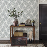 Paragon Slate Geometric Wallpaper with Raised Ink Modern Geometric Pattern - A-Street Prints 2908-87103