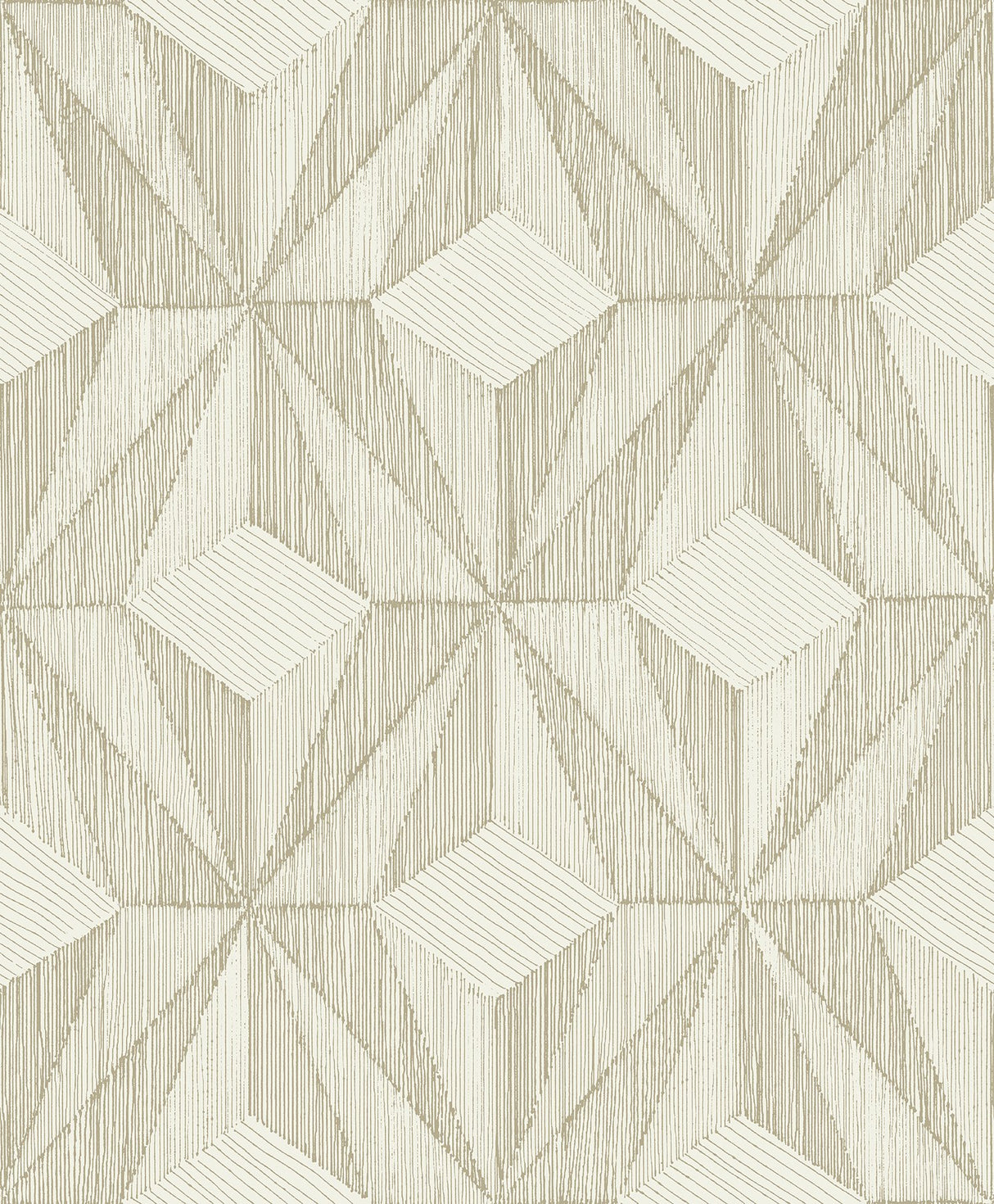 Paragon Gold Geometric Wallpaper with Metallic Modern Geometrics Pattern - A-Street Prints 2908-87104