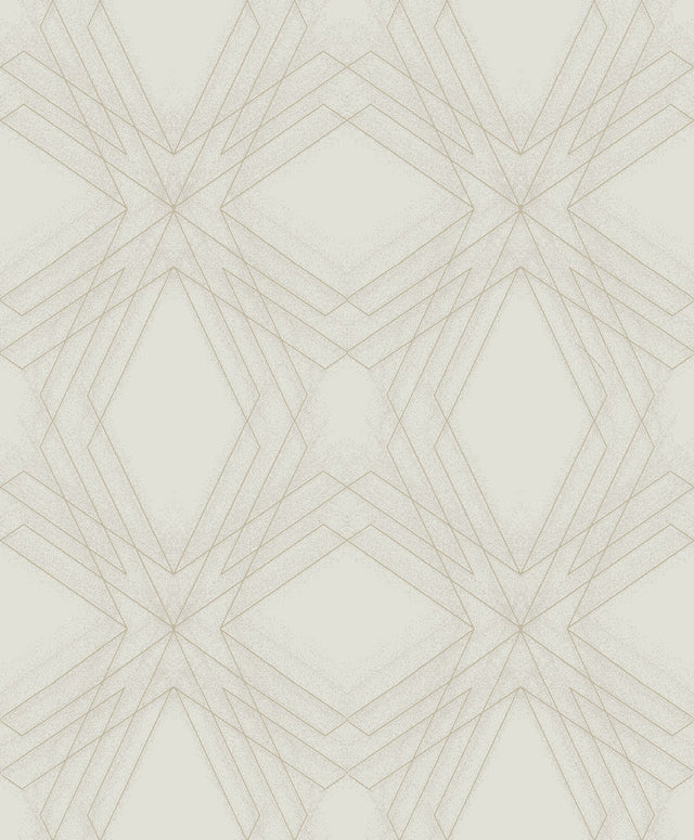 Relativity Grey Geometric Wallpaper