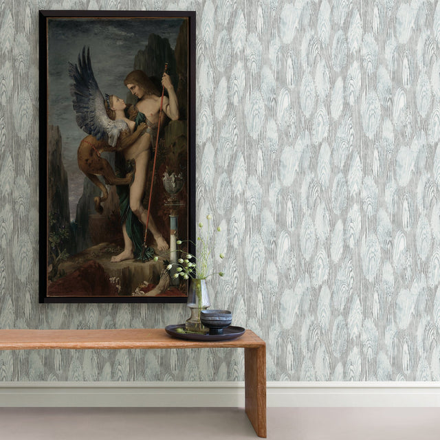 Monolith Slate Abstract Wood Wallpaper with Modern Wood Look - A-Street Prints 2908-87117