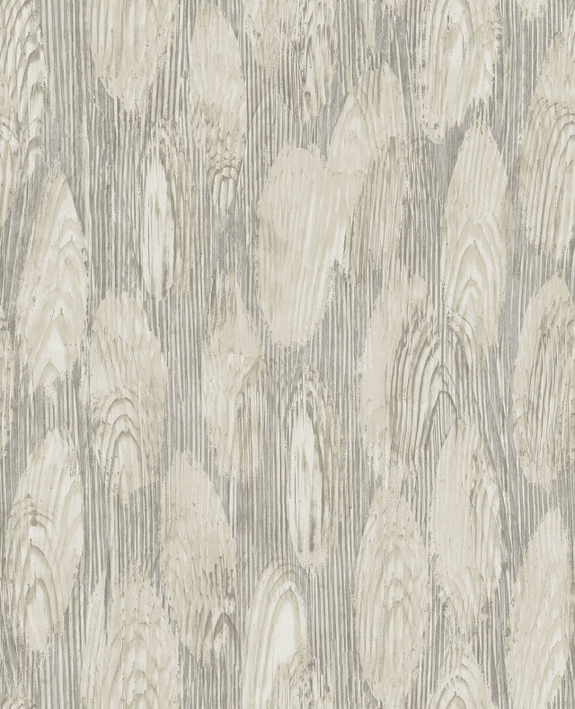 Monolith Grey Abstract Wood Wallpaper with Modern Textured Wood Motif - A-Street Prints 2908-87118