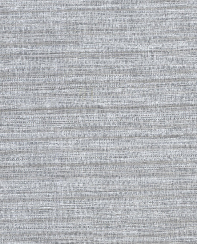 Coltrane Pewter Faux Grasscloth Wallpaper